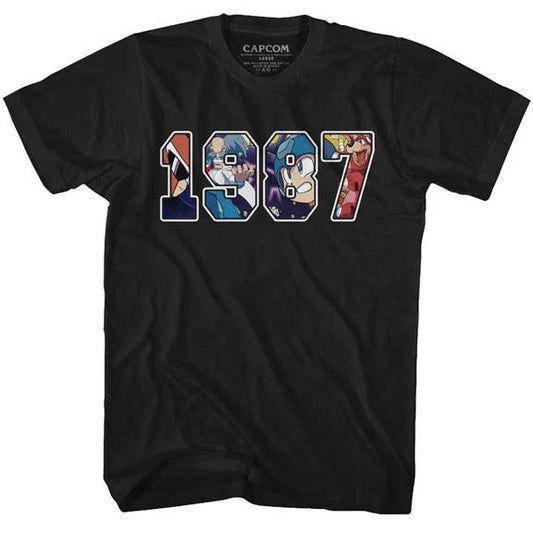 Capcom Mega Man Adult Lightweight T-Shirt