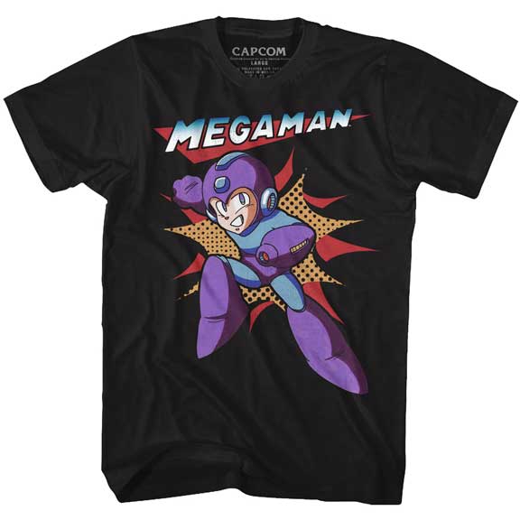 Mega Man Adult Lightweight T-Shirt