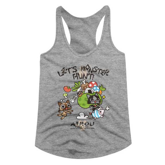 Monster Hunter Juniors Racerback Tank