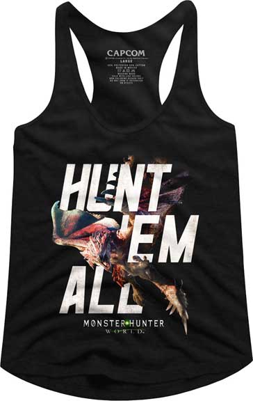 Monster Hunter Juniors Racerback Tank