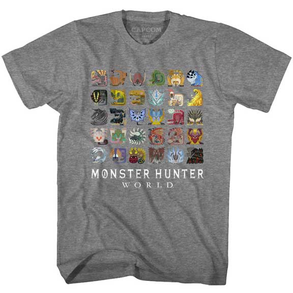 Capcom Monster Hunter Adult Lightweight T-Shirt