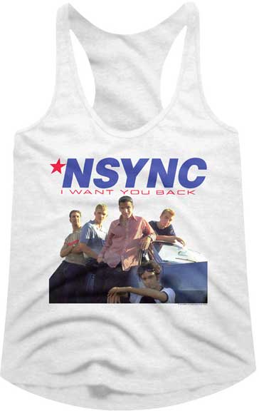 *NSYNC Juniors Racerback Tank