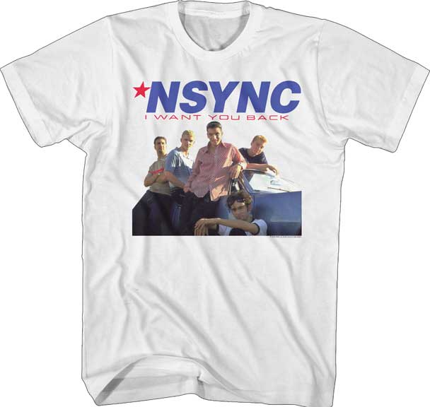 *NSYNC Adult Lightweight T-Shirt