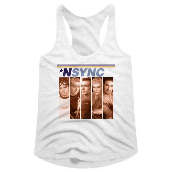 *NSYNC Juniors Racerback Tank