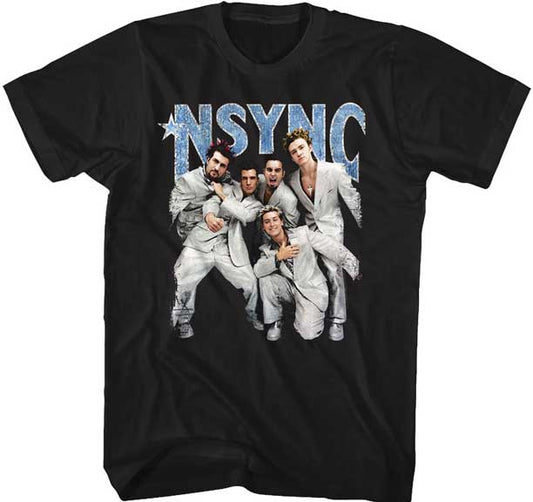 *NSYNC Adult Lightweight T-Shirt