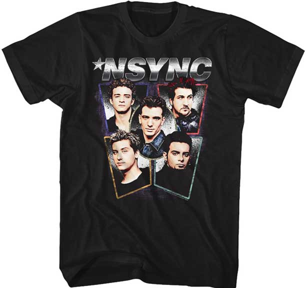 *NSYNC Adult Lightweight T-Shirt