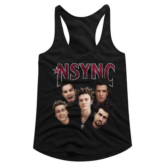 *NSYNC Juniors Racerback Tank