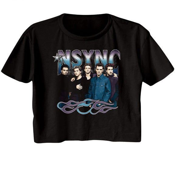 *NSYNC Juniors Cali Crop T-Shirt