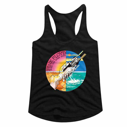 Pink Floyd Juniors Racerback Tank