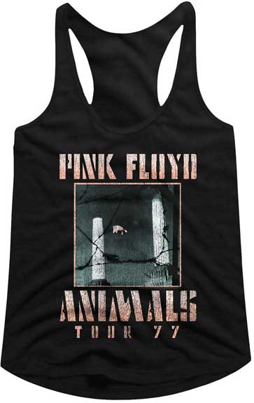 Pink Floyd Juniors Racerback Tank