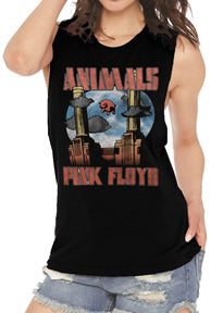 Pink Floyd Juniors Muscle Tank