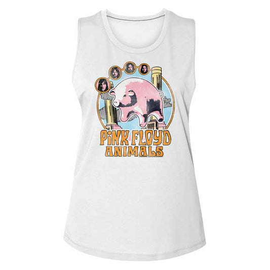 Pink Floyd Juniors Muscle Tank