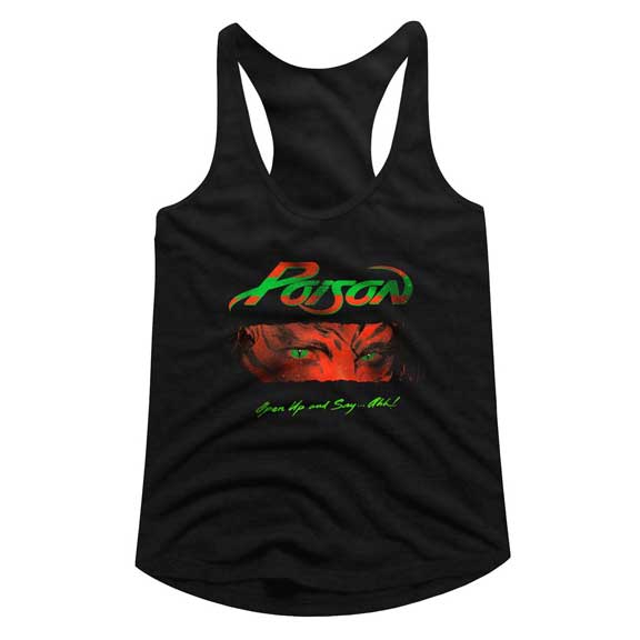 Poison Juniors Raw Edge Racerback Tank