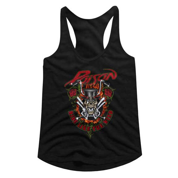 Poison Raw Edge Racerback Tank