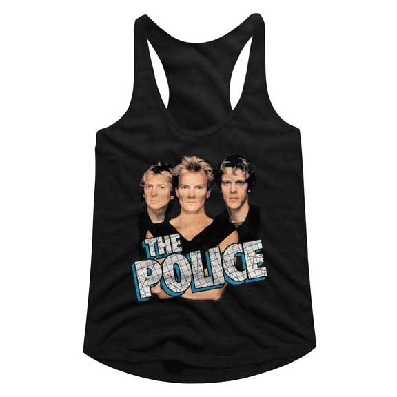 The Police Juniors Racerback Tank