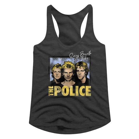 The Police Juniors Racerback Tank