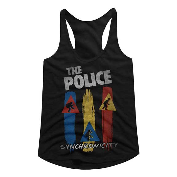 The Police Juniors Racerback Tank