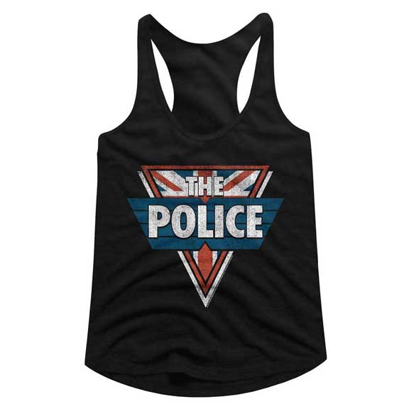 The Police Juniors Racerback Tank