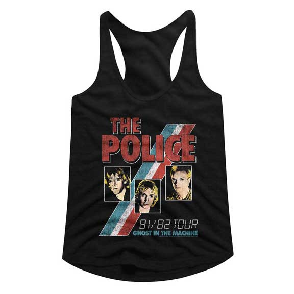 The Police Juniors Racerback Tank