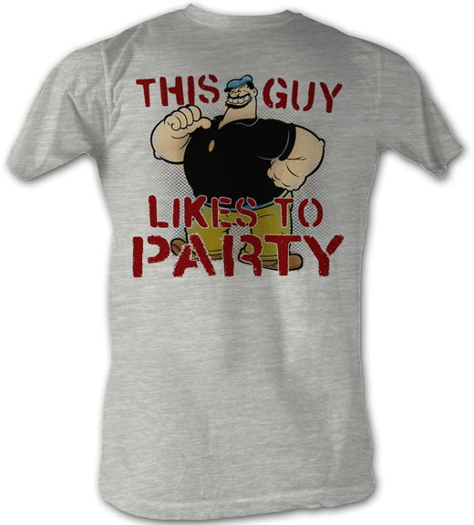 Popeye Adult Lightweight T-Shirt