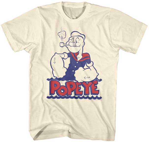 Popeye Adult Lightweight T-Shirt