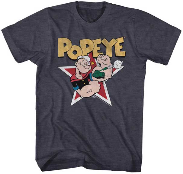 Popeye Adult Lightweight T-Shirt