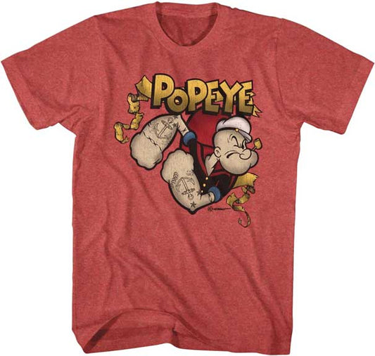 Popeye Adult Lightweight T-Shirt