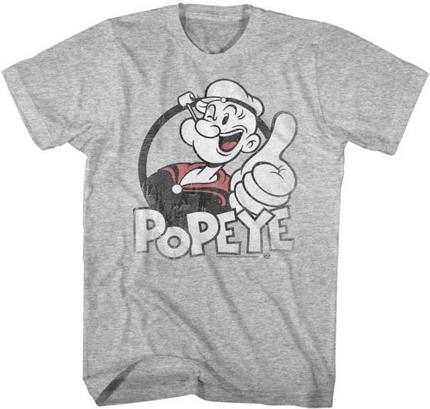 Popeye Adult Lightweight T-Shirt