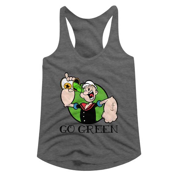 Popeye Juniors Racerback Tank