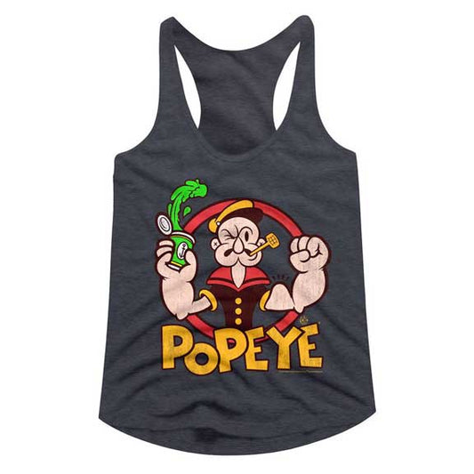 Popeye Juniors Racerback Tank