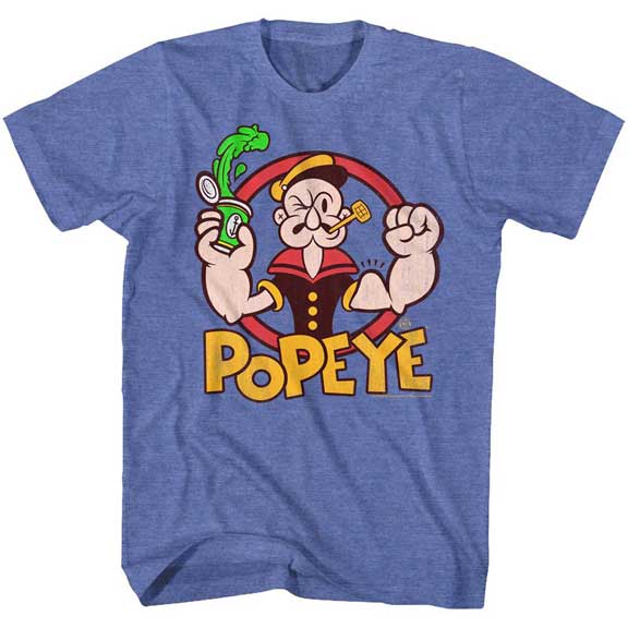 Popeye Adult Lightweight T-Shirt