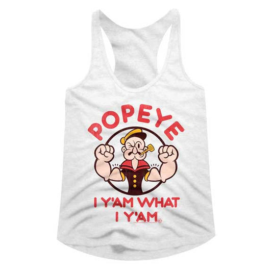 Popeye Juniors Racerback Tank