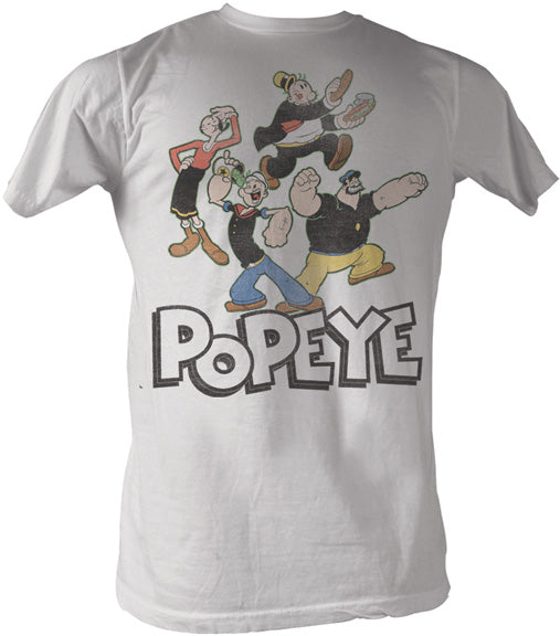 Popeye Adult Lightweight T-Shirt