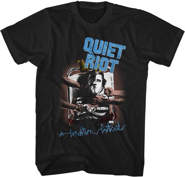 Quiet Riot Condition Critical Mens Lightweight T-Shirt