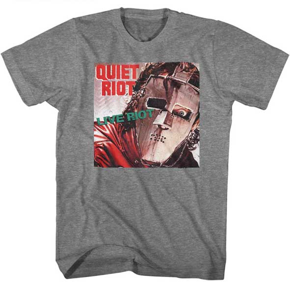 Quiet Riot Mens Lightweight T-Shirt