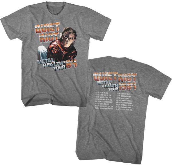 Quiet Riot '84 World Tour Mens Lightweight T-Shirt