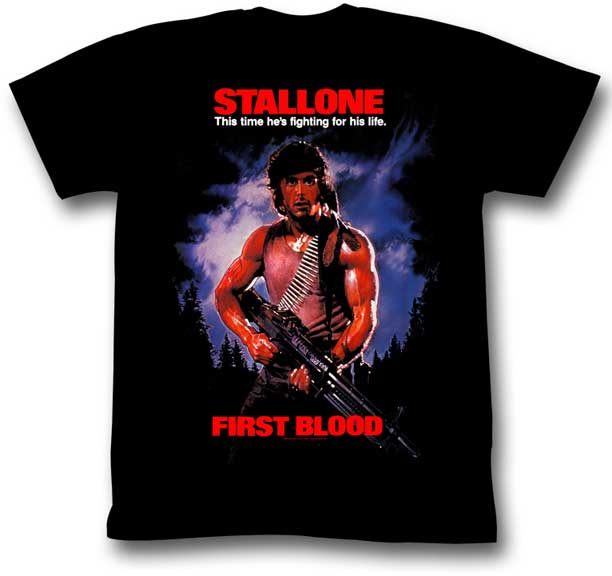 Rambo Adult Lightweight T-Shirt