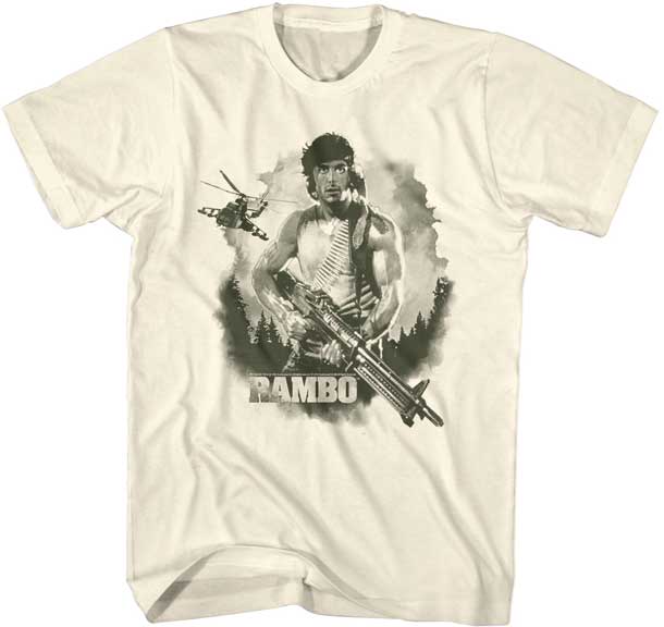 Rambo Adult Lightweight T-Shirt