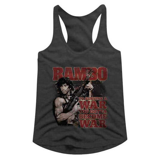 Rambo Juniors Racerback Tank