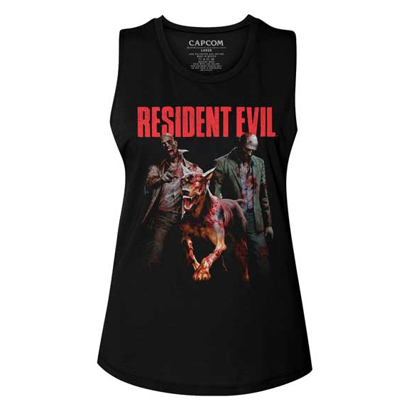 Resident Evil Juniors Sleeveless Muscle Tank