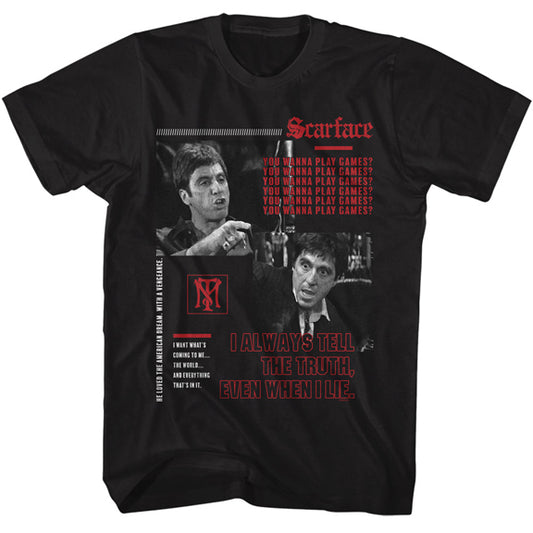 Scarface Adult Lightweight T-Shirt