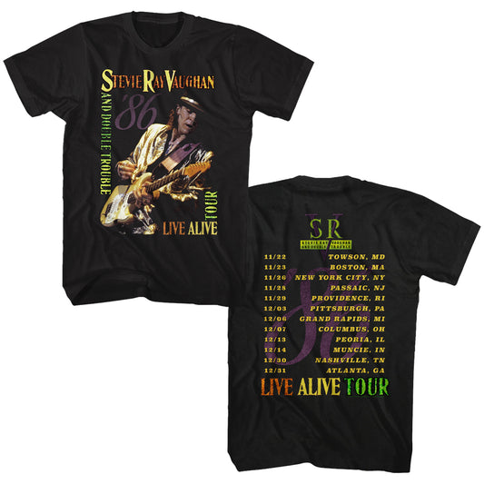 Stevie Ray Vaughan Adult Lightweight T-Shirt