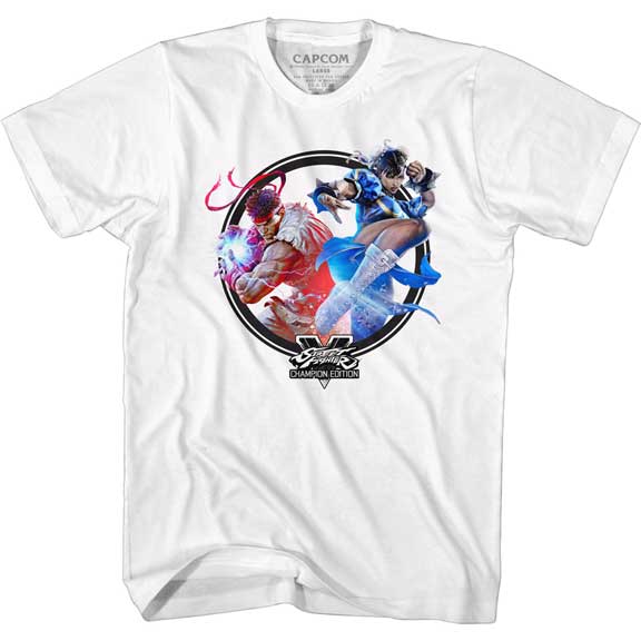 Capcom Street Fighter Adult Lightweight T-Shirt