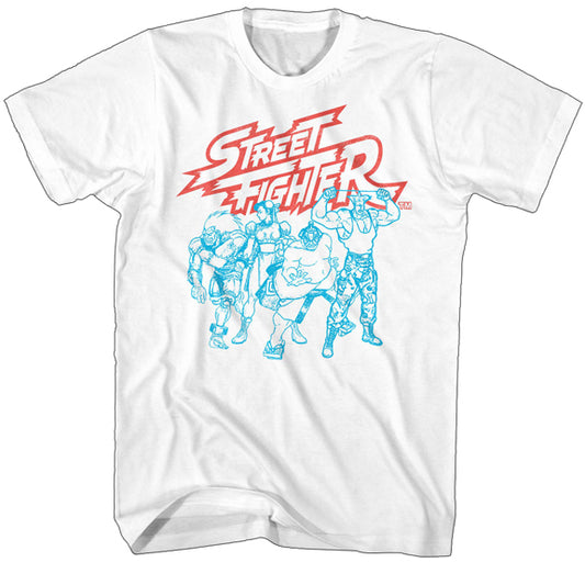 Street Fighter Adult Lightweight T-Shirt