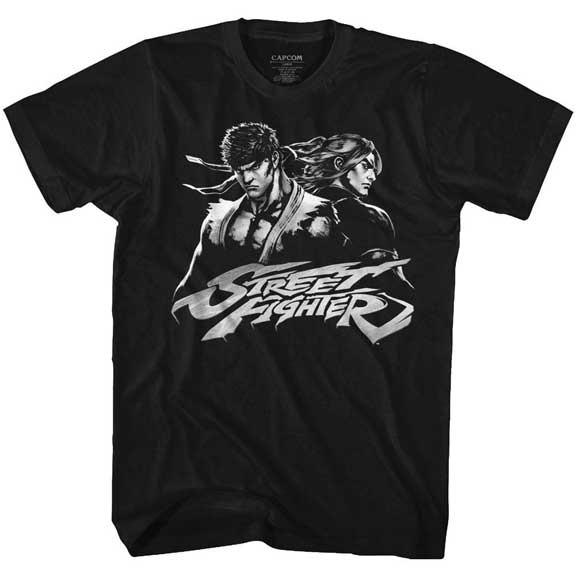 Capcom Street Fighter Adult Lightweight T-Shirt