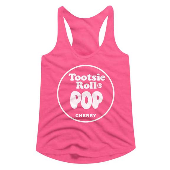 Tootsie Roll Juniors Racerback Tank