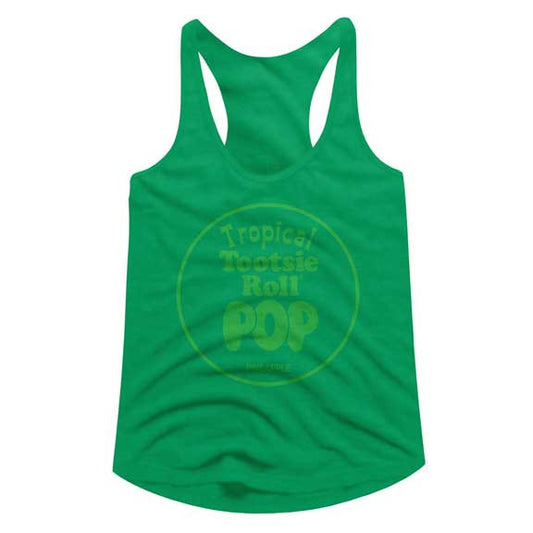 Tootsie Roll Juniors Racerback Tank