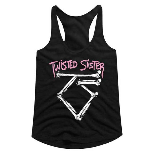 Twisted Sister Juniors Racerback Tank