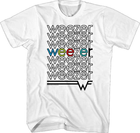 Weezer Adult Lightweight T-Shirt