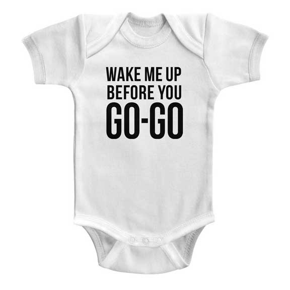 Wham! Infant Onesie